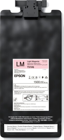Epson T51V6 lys magenta blekkpakke 1,5 L