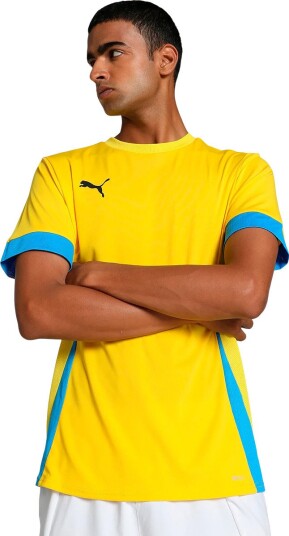 PUMA teamGOAL Matchday Trenings T-skjorte Blå/Gul XS