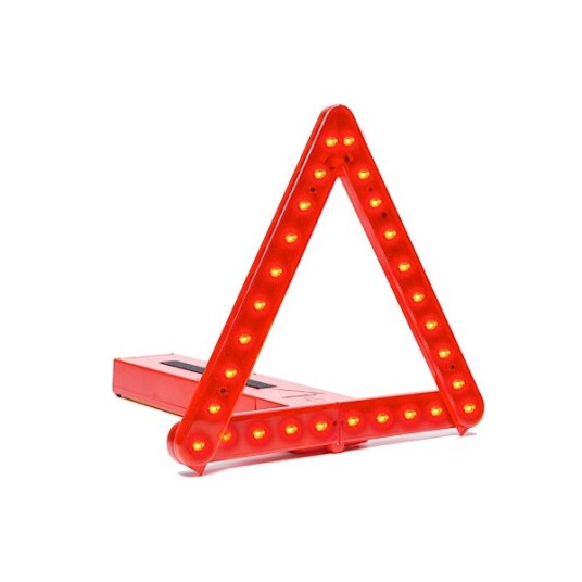 LED varseltrekant Briteangle Warning Triangle 4 x AA LED varseltrekant Briteangle Warning Triangle 4 x AA