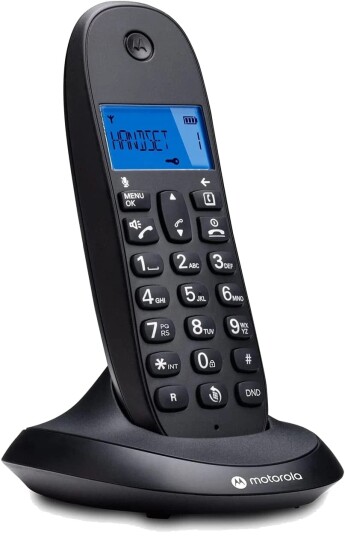 Motorola C1001CB+ Trådløs DECT-telefon Svart Motorola C1001CB+ Trådløs DECT-telefon Svart
