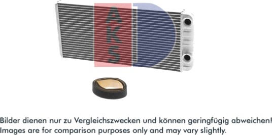 Varmeapparat register AKS DASIS 289000N