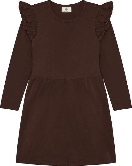 En Fant Dress Ls Brown 98 En Fant Dress Ls Brown 98