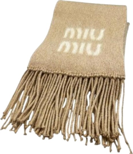 Miu Miu Pre owned Dame Pre owned Beige ONE SIZE, Miu Miu Pre owned Dame Pre owned Beige ONE SIZE,