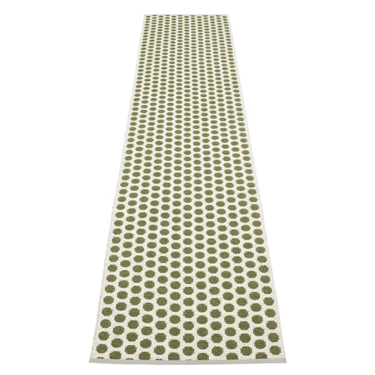 Pappelina Noa matte 70x50 cm Dark Olive/Vanilla