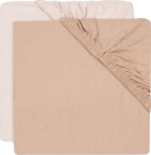 Jollein Stretchlaken 2-pakk 40x80 Blush/wild Rose Jollein Stretchlaken 2-pakk 40x80 Blush/wild Rose