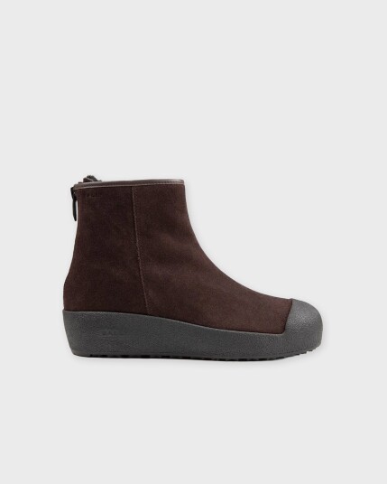 Bally Women's Guard III L Calf Suede Ebano 37