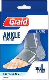Graid Elastisk Ankelstøtte L - 1 stk.