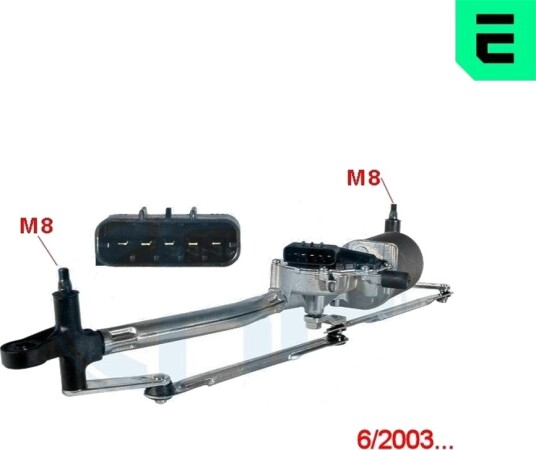 ERA 460024A Vindusspyleranlegg ERA 460024A Vindusspyleranlegg