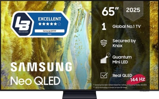 Samsung 65" QN77F 4K Edge MiniLED Smart-TV med Neo Quantum Dot TQ65QN77FBUXXC