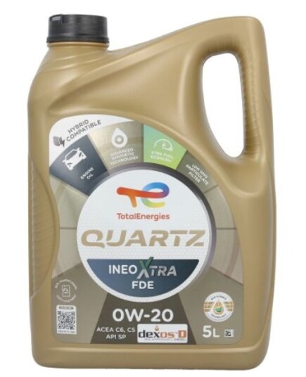 Motorolje TOTAL 0W20 QUARTZ INEO XTRA FDE 5L