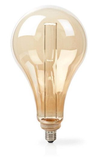 Nedis LED lyspære E27 | PS165 | 3.5 W | 120 lm | 1800 K | Dimbar | With Gold Amber Finish | Retro Style | 1 stk Nedis LED lyspære E27 | PS165 | 3.5 W | 120 lm | 1800 K | Dimbar | With Gold Amber Finish | Retro Style | 1 stk