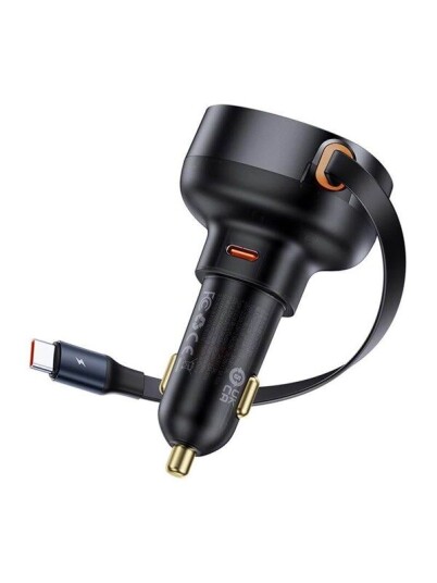 Baseus Enjoyment Pro with cable USB-C 60W (Black)