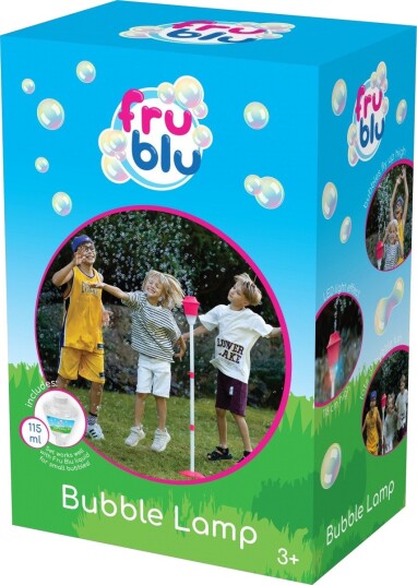 Mega Bubi FruBlu Såpeboble Maskin 115 ml LED-lys