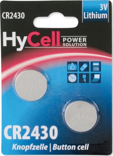 Batteri Cr2430 K2 3V Litium Knapcelle Batteri Cr2430 K2 3V Litium Knapcelle