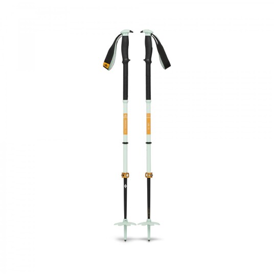 Black Diamond Traverse Pro Ski Poles Skistaver 3041 Foam Green 140