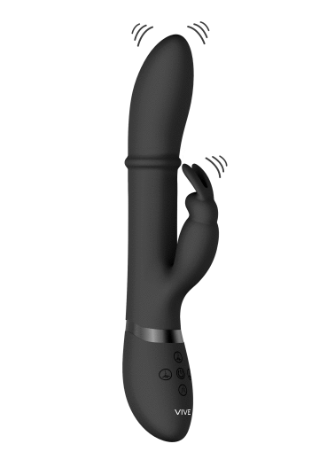 HALO - Rabbit Vibrator with Integrated Stimulating Ring HALO - Rabbit Vibrator with Integrated Stimulating Ring