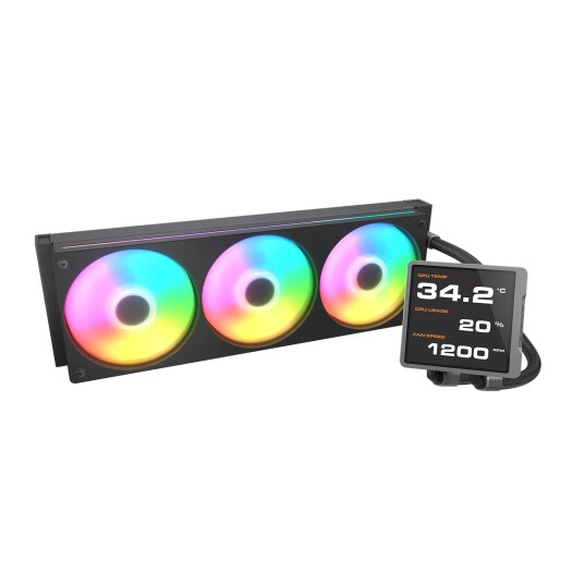 COUGAR Poseidon Vistek Pro 360 ARGB Black CGR PSDVPRGB B 360 COUGAR Poseidon Vistek Pro 360 ARGB Black CGR PSDVPRGB B 360