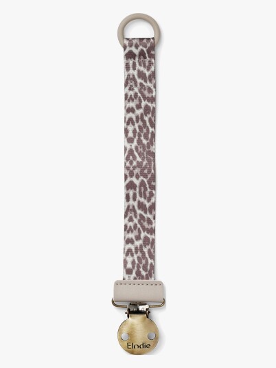 Elodie Details Pacifier Clip Le Leopard Brown ONE SIZE Elodie Details Pacifier Clip Le Leopard Brown ONE SIZE