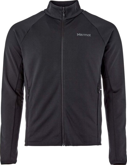 Marmot Leconte Fleece Jacket Black L, Black