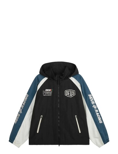 Deus Ex Machina Track Jacket   Black   M