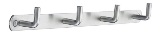 Kroklist Beslagsboden B1054 4-krok Rustfri Kroklist Beslagsboden B1054 4-krok Rustfri