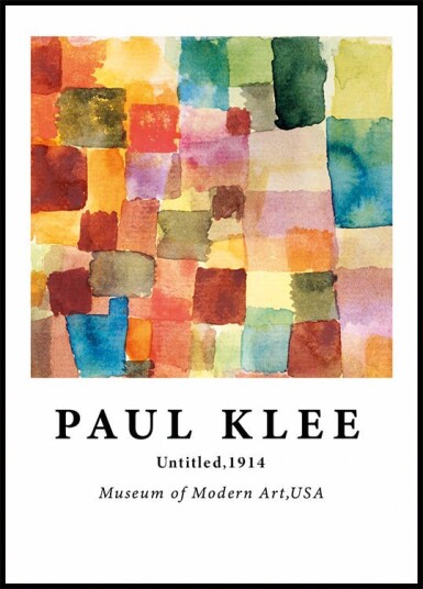 Paul Klee Untitled Plakat Plakat / 40x50cm Paul Klee Untitled Plakat Plakat / 40x50cm