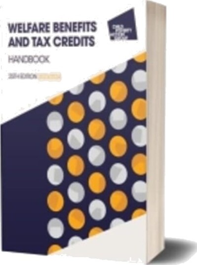 Welfare Benefits And Tax Credits Handbook 2023/24, 25th Edition Av Cpag Publications