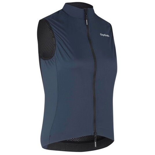 GripGrab Windbuster Vindtett sykkelvest for kvinner Navy