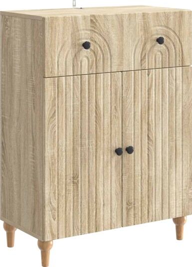 Serviesskap Sonoma eik 66 x 34,5 x 90 cm Konstruert tre Serviesskap Sonoma eik 66 x 34,5 x 90 cm Konstruert tre