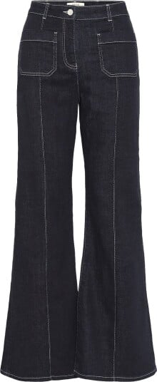 Reiss Sakura Flare Patch Pocket Jean   INDIGO BLUE   26