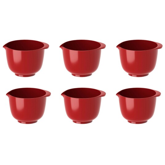 Rosti Margrethe Miniskål 25 ml 6 pk Rød
