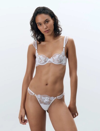 Bluebella Gabriella Wired Bra White 80 D Bluebella Gabriella Wired Bra White 80 D