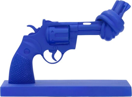 Non Violence Cobolt blue 30 cm Blå Non Violence Cobolt blue 30 cm Blå