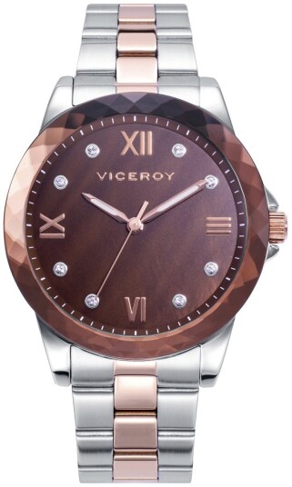 Viceroy Dameklokke 401162 43 Classic Stål Ø37 mm