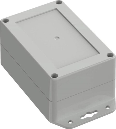 Tru Components TC 10860616 Flensskap 120 × 80 × 60,2 mm Polykarbonat Lysegrå
