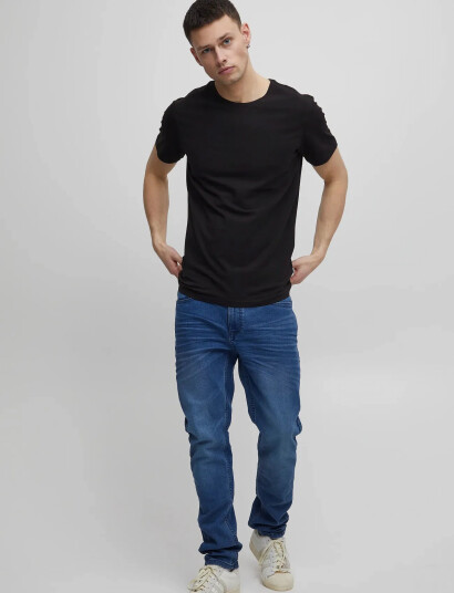 Blend Bhdinton Crew Neck Tee 2-Pack - Black - XXL