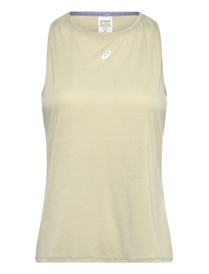 Asics Nagino Run Adjustable Tank Khaki green XS