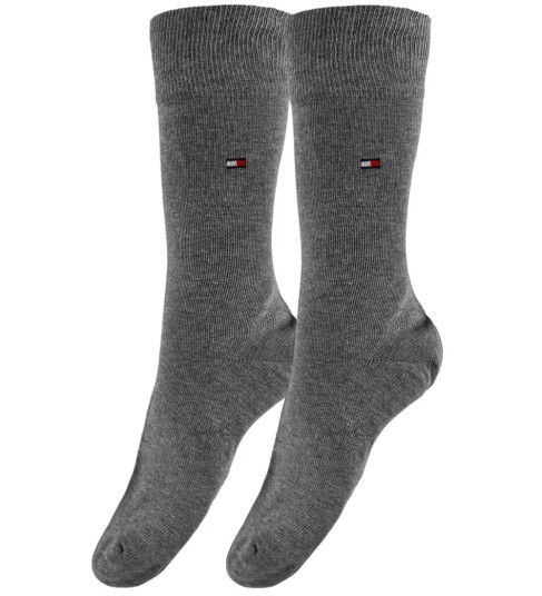 Tommy Hilfiger Sokker 2 pack Classic+ Grå Melert 39/42 Sokker 39 42