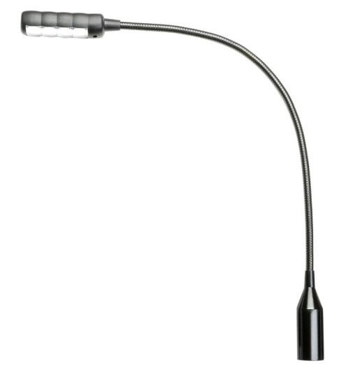 Adam Hall Stands Sled 1 Ultra 4-Pin Xlr Gooseneck Light With 4 Cob Led