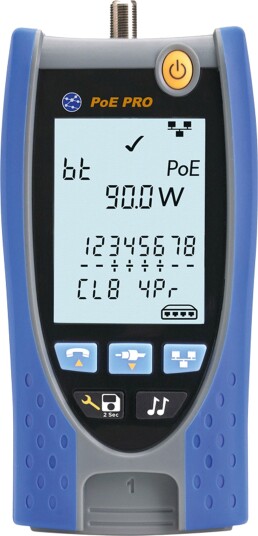 Elma Nettverkstester PoE Pro Med Batteri