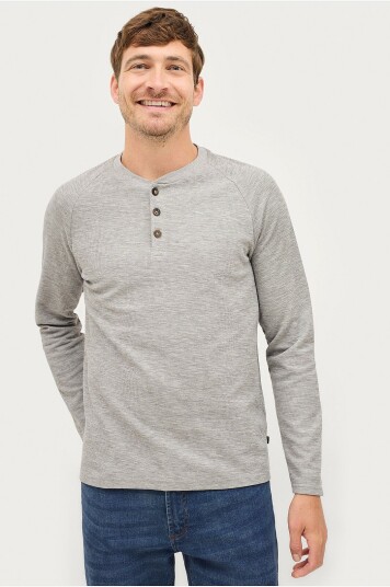 Ellos Collection Genser Chase Grå Ellos Collection Genser Chase Grå