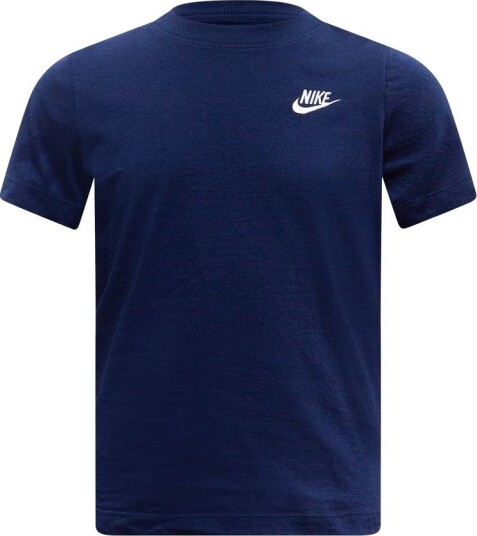 Nike T skjorte Nsw Futura   Navy Barn størrelse S: 128 137 cm