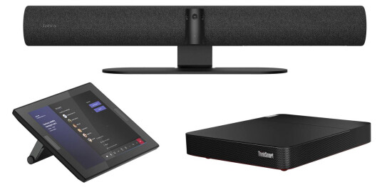 Jabra Panacast 50 Room System - Videokonferansesett (Panacast 50, Lenovo Thinksmart Core, Lenovo Thinksmart Controller) - Med 3-Års Lenovo Premier Support - Certified For Microsoft Teams Rooms