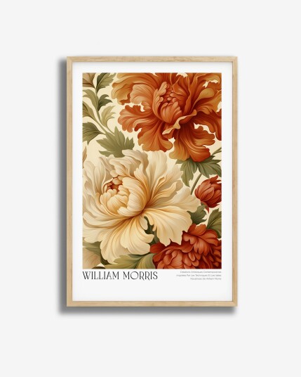 William Morris Blomsterplakat
