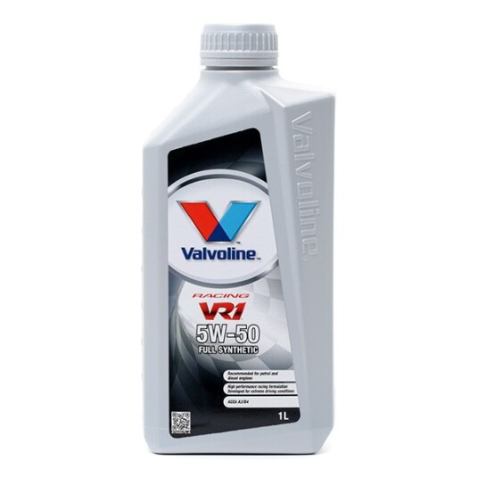 Motorolje VALVOLINE 5W50 VR1 RACING 1L Motorolje VALVOLINE 5W50 VR1 RACING 1L