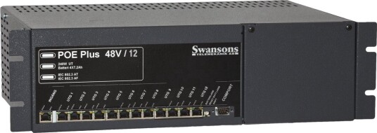 Axema 2-3530 Switch Innebygd Batteribackup 12 Porter