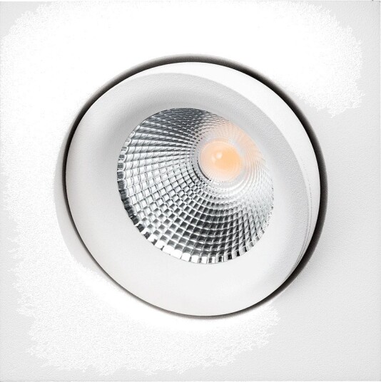 SG Junistar Lux Square Hvit 8W 620lm 4000K Ra98 IP44