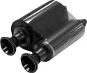 Evolis High Trust Blackflex Monochrome Ribbon Svart Skriverbånd R2029