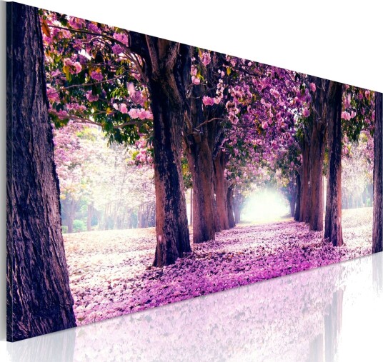 Bilde Purple Spring 120x40 Artgeist sp. z o. o.