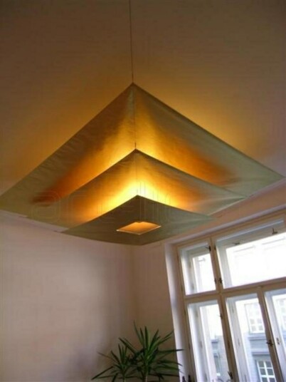 Lil Luxury Taklampe Gull   Ingo Maurer   Stue   Papir / kartong